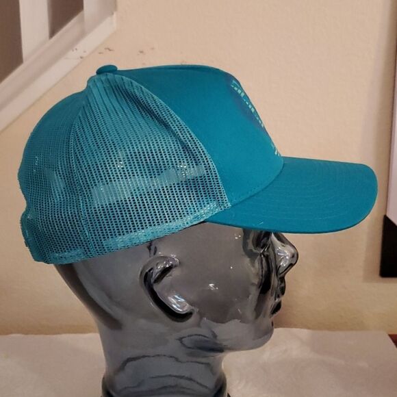 Kialoa Teal Mesh Outrigger Hat New - Picture 2 of 6